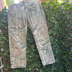 Mossy Oak Green and Brown Cargo Pants